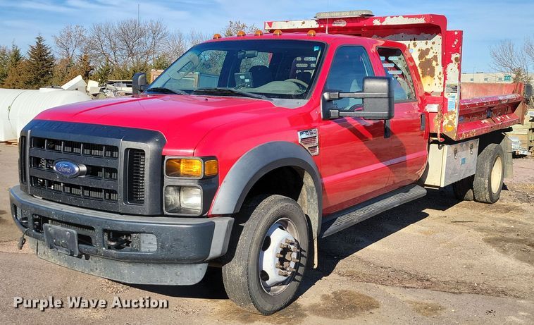 2009 Ford F550 Super Duty XL dump truck - OH9385