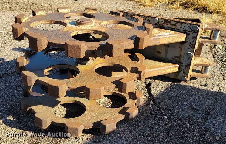 Excavator compaction wheel - OH9386