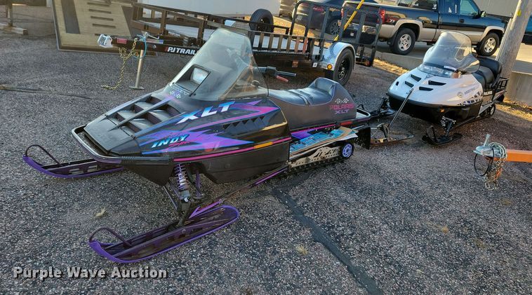 (2) snow mobiles - OH9421