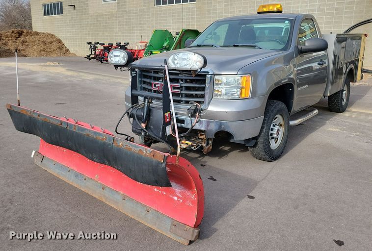 2009 GMC Sierra 2500HD utility bed pickup truck - OH9441