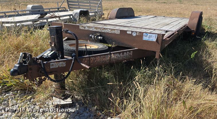 2008 Trailerman CTT7416N14 tilt deck equipment trailer - DK0557
