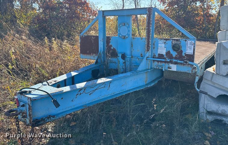 Shop built equipment trailer - DO7636