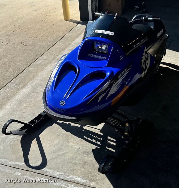 2014 Yamaha 120 SRX snowmobile - DX3817