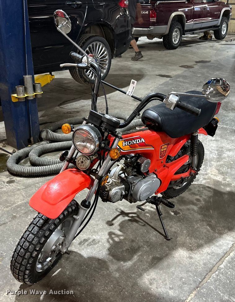 1980 Honda CT70 motorcycle - EG6961