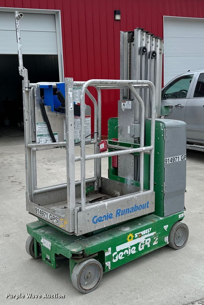 2016 Genie GR-20 vertical lift - EG7016