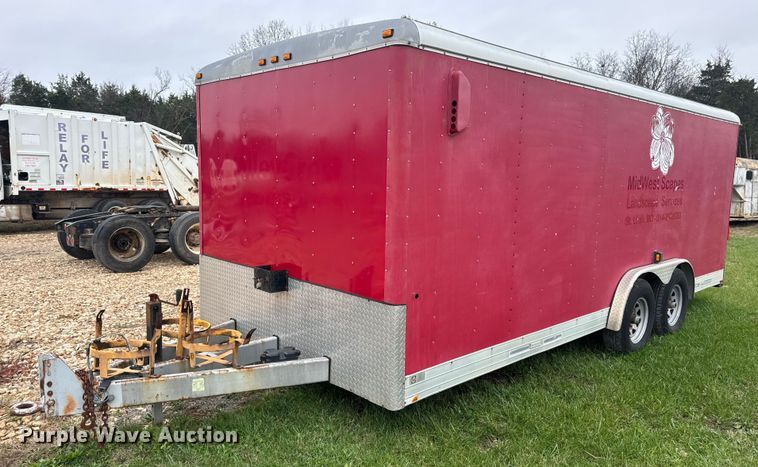 2002 Wells Cargo enclosed cargo trailer - EH7337