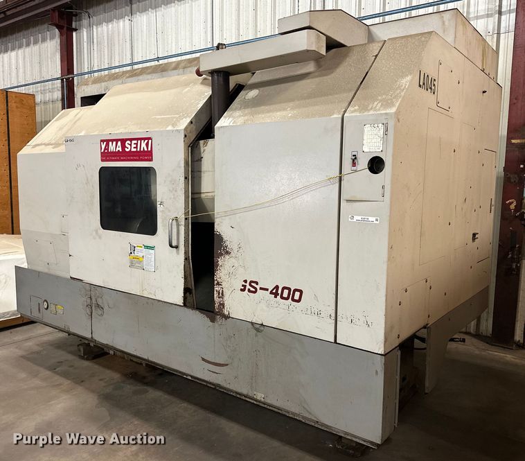 Yama Seiki GS-400 CNC lathe - EJ5110