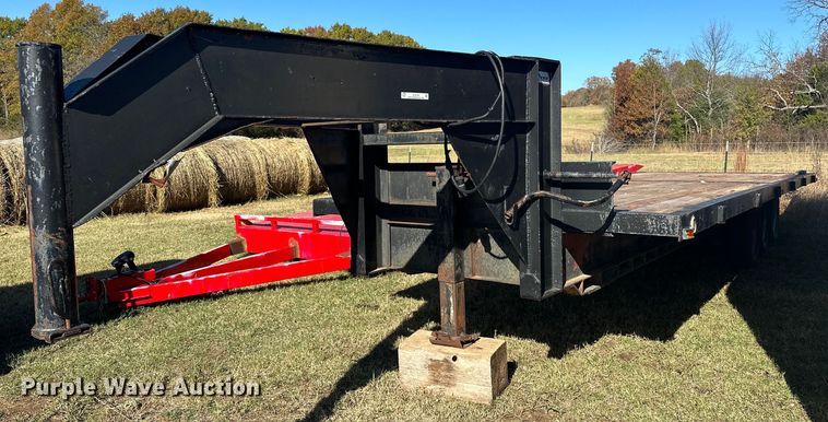 Shop built flatbed trailer - EJ5154