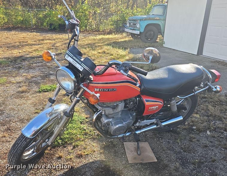 1978 Honda Hawk motorcycle - EK2381