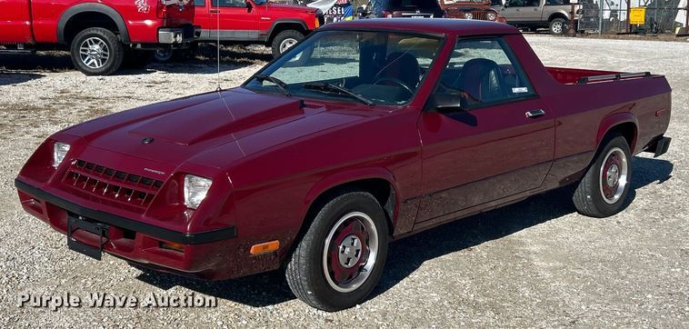 1983 Plymouth Scamp GT pickup truck - EK3720