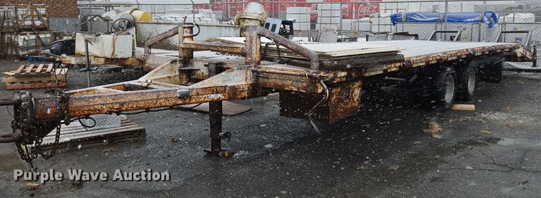 1995 Shop built equipment trailer - ER5006
