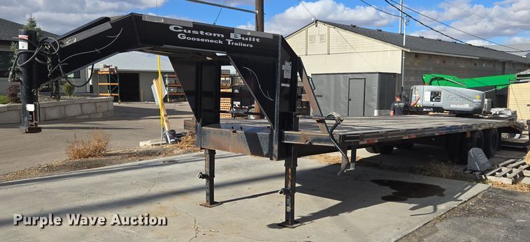2021 Custom Built Gooseneck Trailers equipment trailer - ER5007