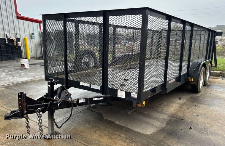2019 Currahee Trailers LD718 48HS utility trailer - MO9243