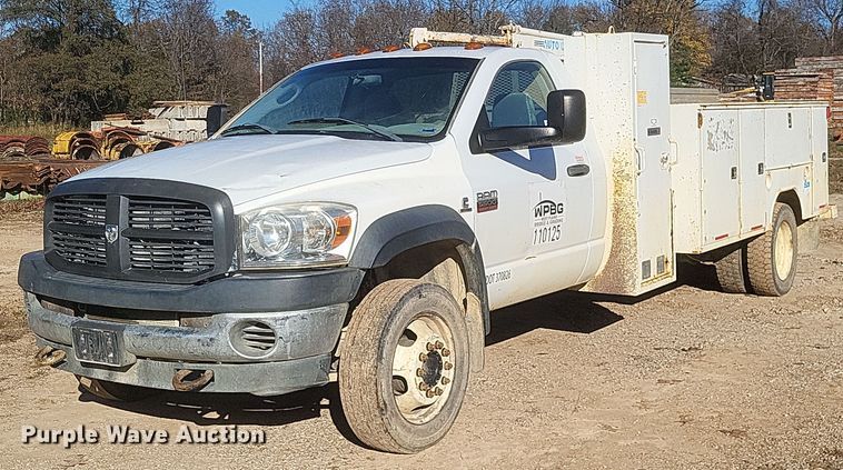 2008 Dodge Ram 5500HD utility / service truck - DQ3758