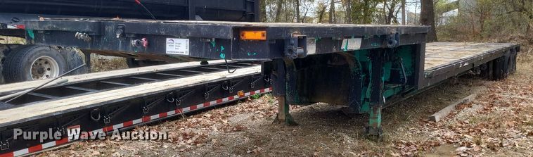 1980 Great Dane Drop drop deck equipment trailer - DQ3770