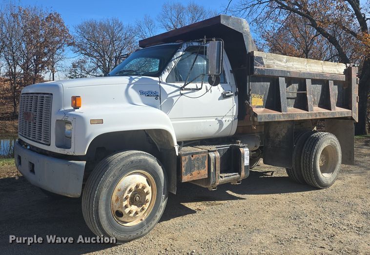 1991 GMC Topkick C6500 dump truck - DQ5309