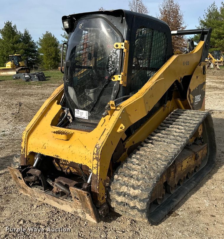 2012 Caterpillar 289C tracked skid steer loader - DS3171