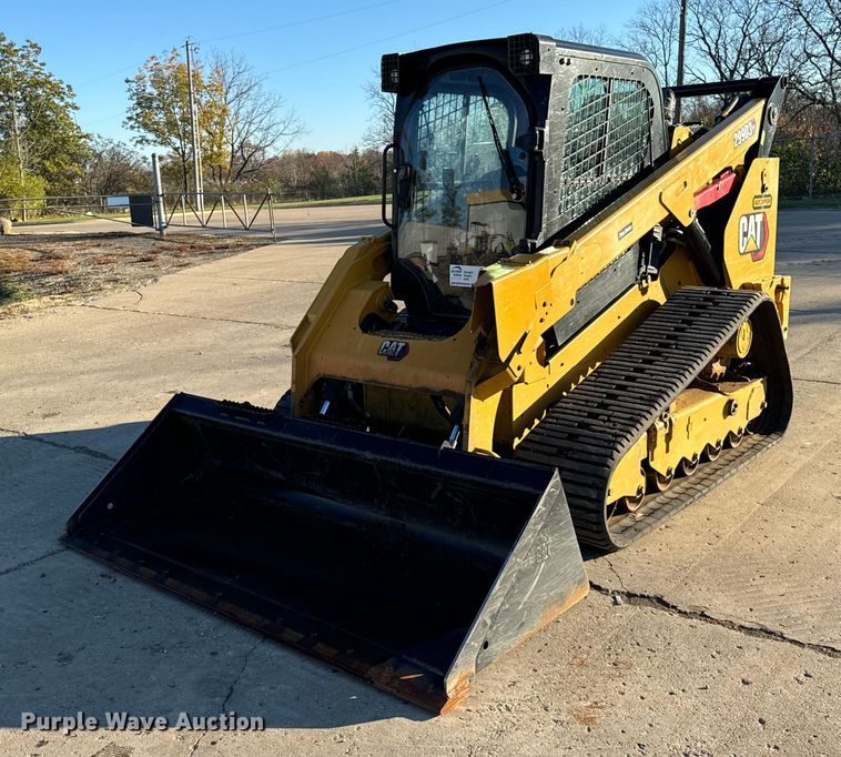 2021 Caterpillar 299D3XE tracked skid steer loader - DT2133