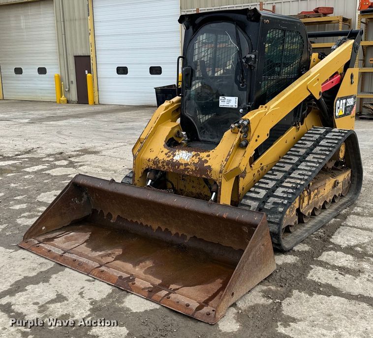 2018 Caterpillar  299D2 XHP tracked skid steer loader - DT2179