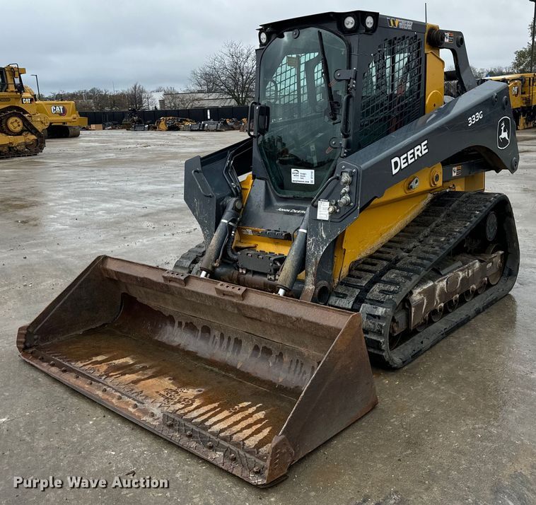 2022 John Deere 333G tracked skid steer loader - DT2187