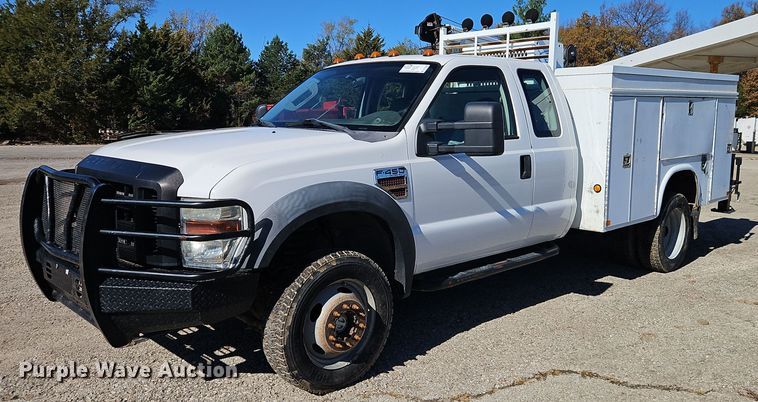 2008 Ford F450 Super Duty XL SuperCab utility / service truck - DT7560