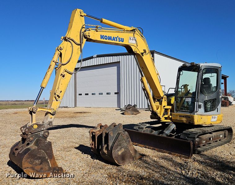 2008 Komatsu PC78MR-6 mini excavator - DT7574