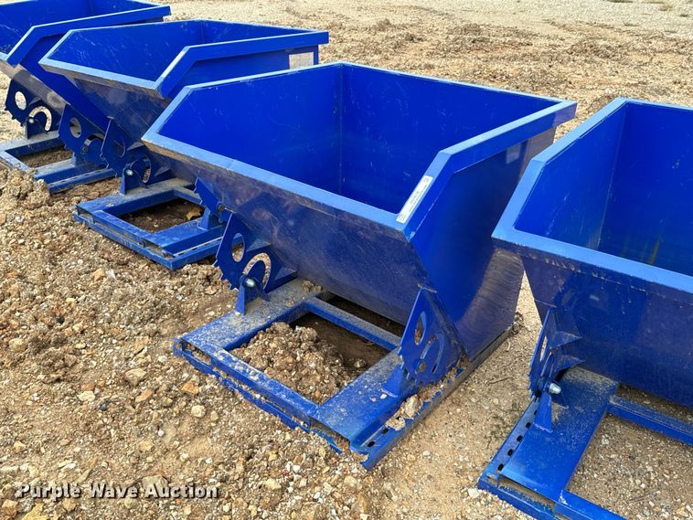 T Equipment & Supply forklift dump hopper - DU9618