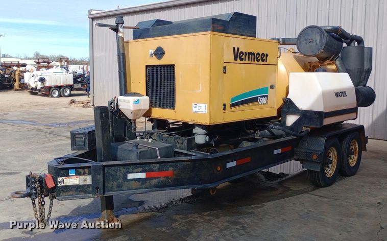 2009 Vermeer V500 vacuum excavator - DW0865