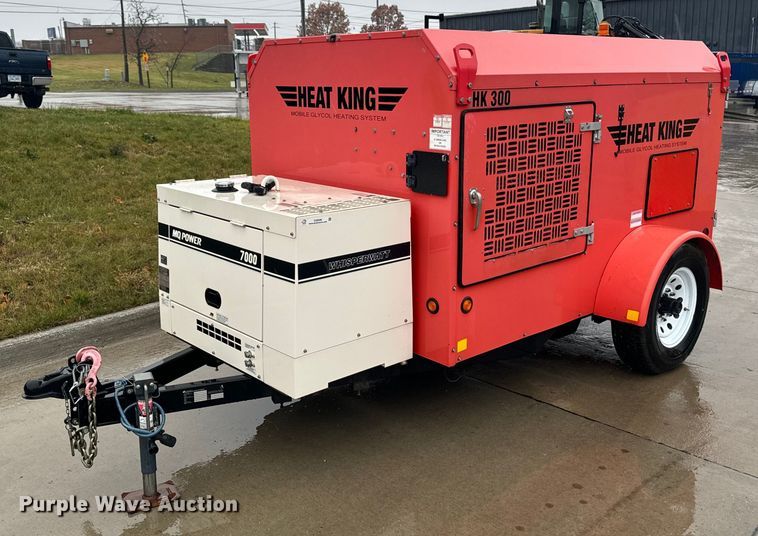 2018 Heat King HK300 ground heater - EG6996