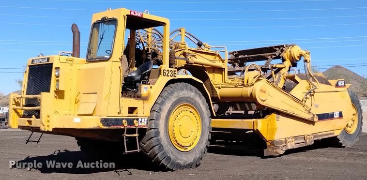 Caterpillar 623 Elevating Scraper For Sale | Purple Wave Auction