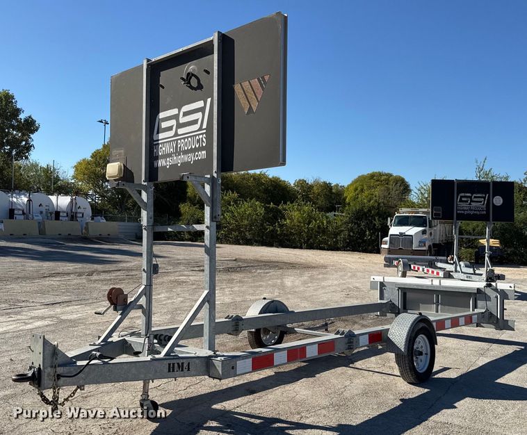 2019 Gregory Industries crash attenuator trailer - EJ3216