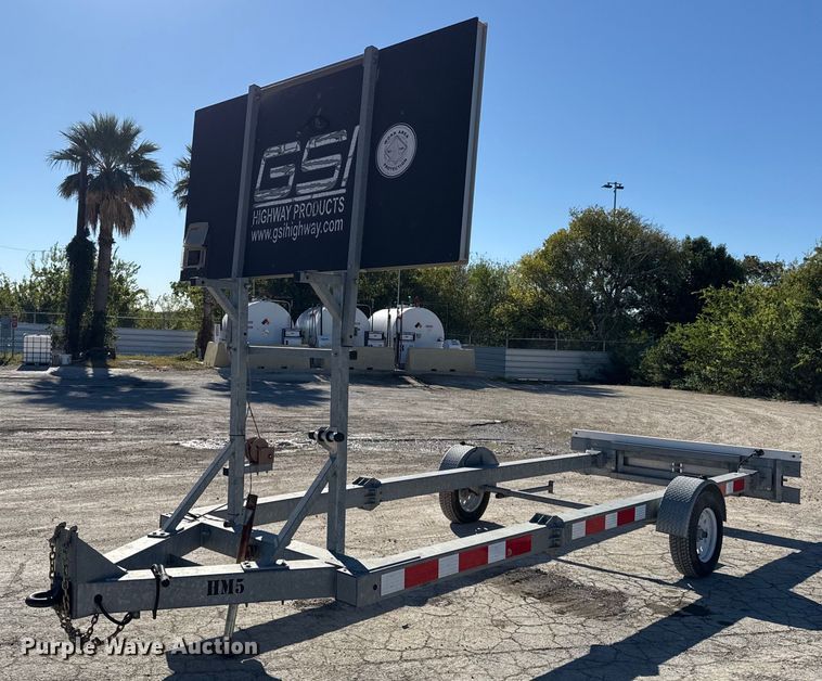 2018 Gregory Industries crash attenuator trailer - EJ3217