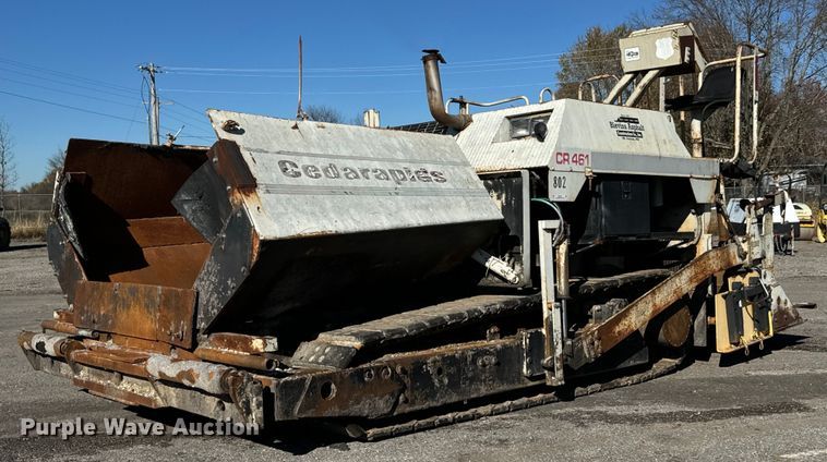 1992 Cedarapids CR461 paver - MT9011