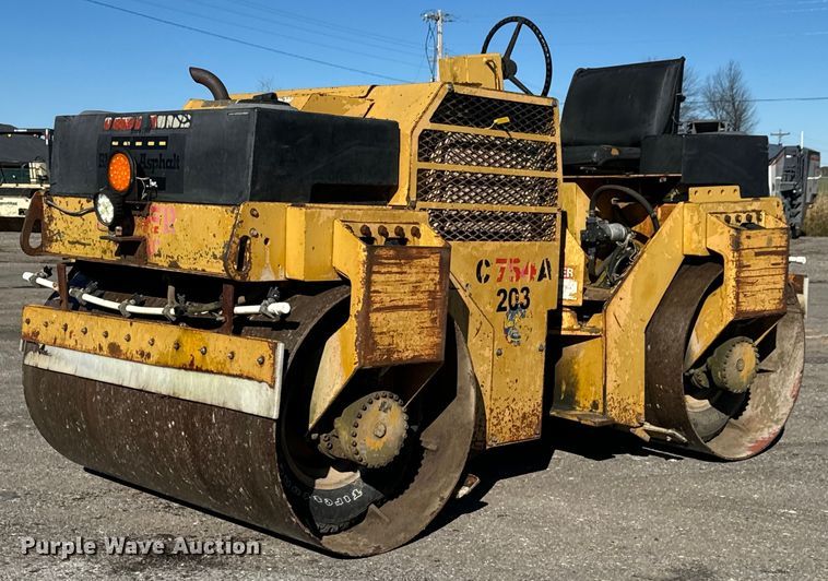 1999 Hypac C754A double drum vibratory roller - MT9029