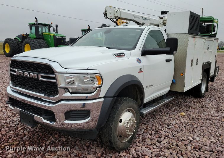 2019 Dodge Ram 5500HD utility / service truck - OH9369