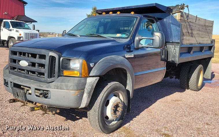 2006 Ford F450 Super Duty XL dump truck - OH9390