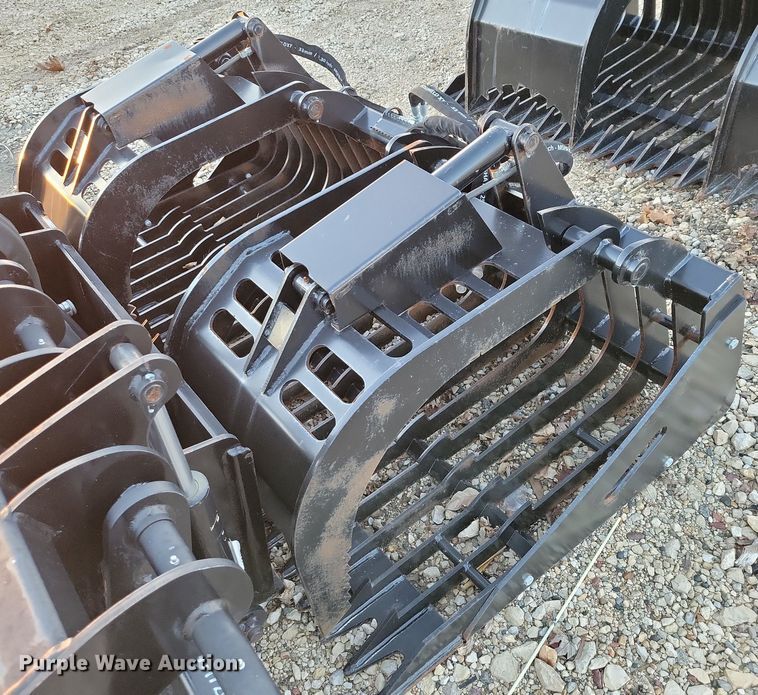 Prime skid steer grapple bucket - OH9398