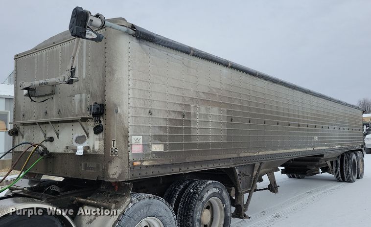 1986 Wilson Pace Setter grain trailer - DN3661