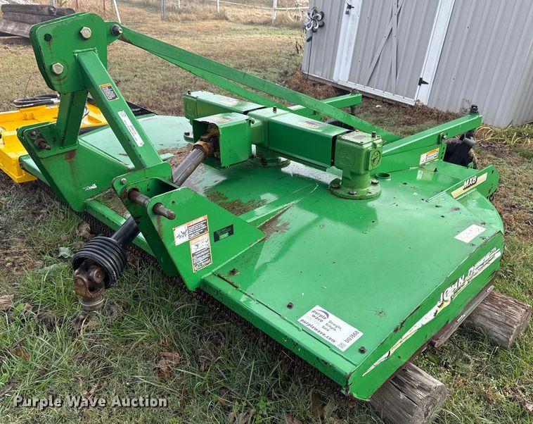 John Deere MX8 Mower, Cutter, Shredder For Sale | Purple Wave Auction