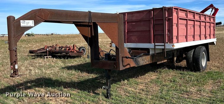 Shop built grain trailer - DP6000