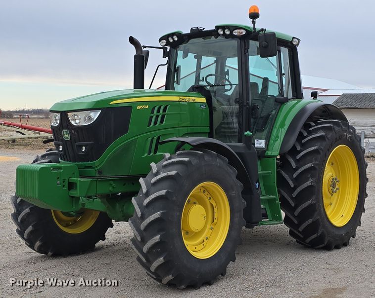 2021 John Deere 6155M MFWD tractor - DV0164