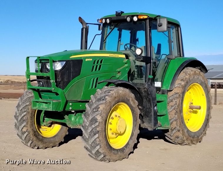 2017 John Deere  6145M MFWD tractor - DV6611