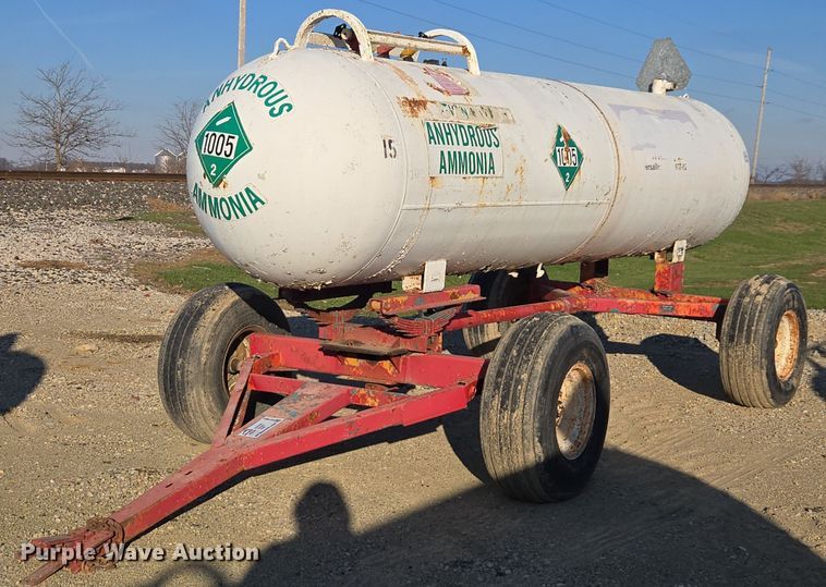 Vistron NH3 tank trailer - EE7962