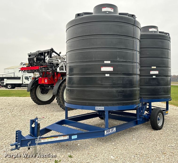 Duo-Lift  DC6050 double cone nurse tank trailer - EH7365