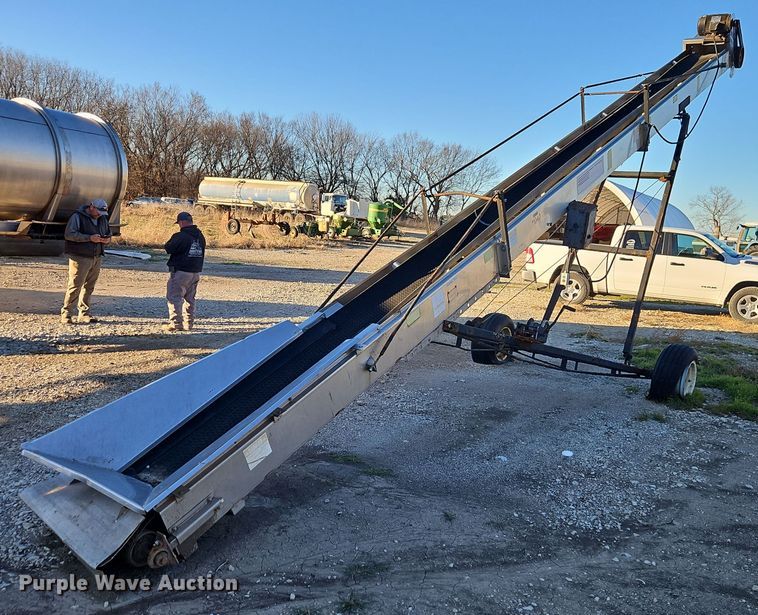 Adams fertilizer stainless steel conveyor - EI8654