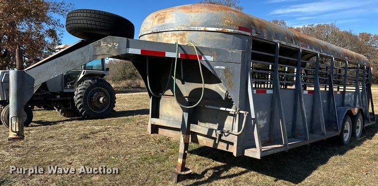 Shop built  Livestock trailer - EJ5224