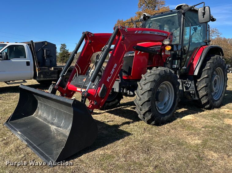 2021 Massey Ferguson 5711 Dyna-4 MFWD tractor - EJ5236