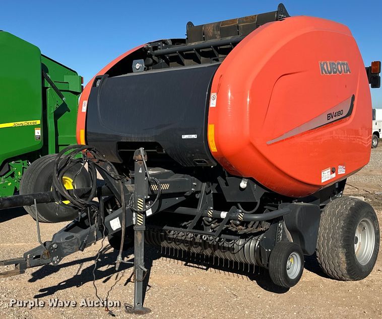2015 Kubota BV4180 round baler - ER4639
