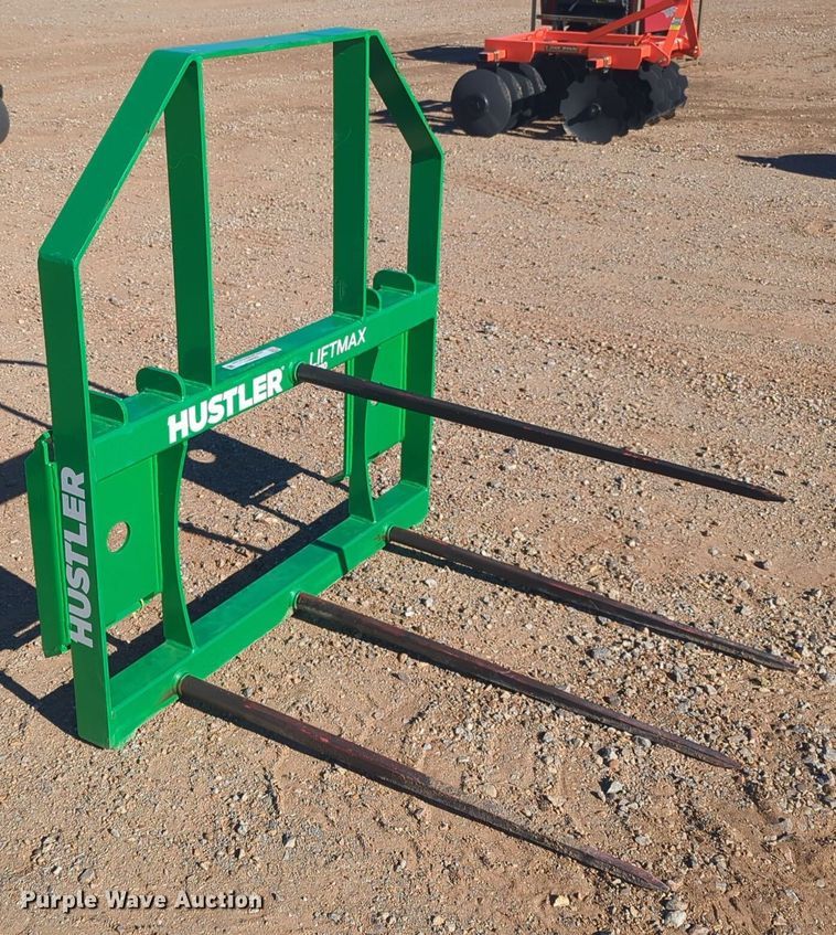 Hustler LiftMax LE110 skid steer bale spear - ER4671
