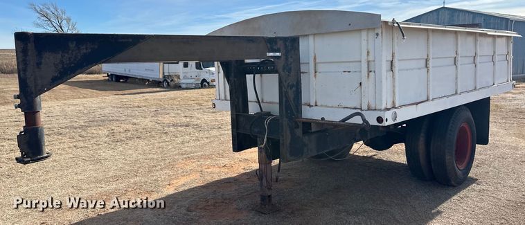 Shop built grain trailer - ER8466